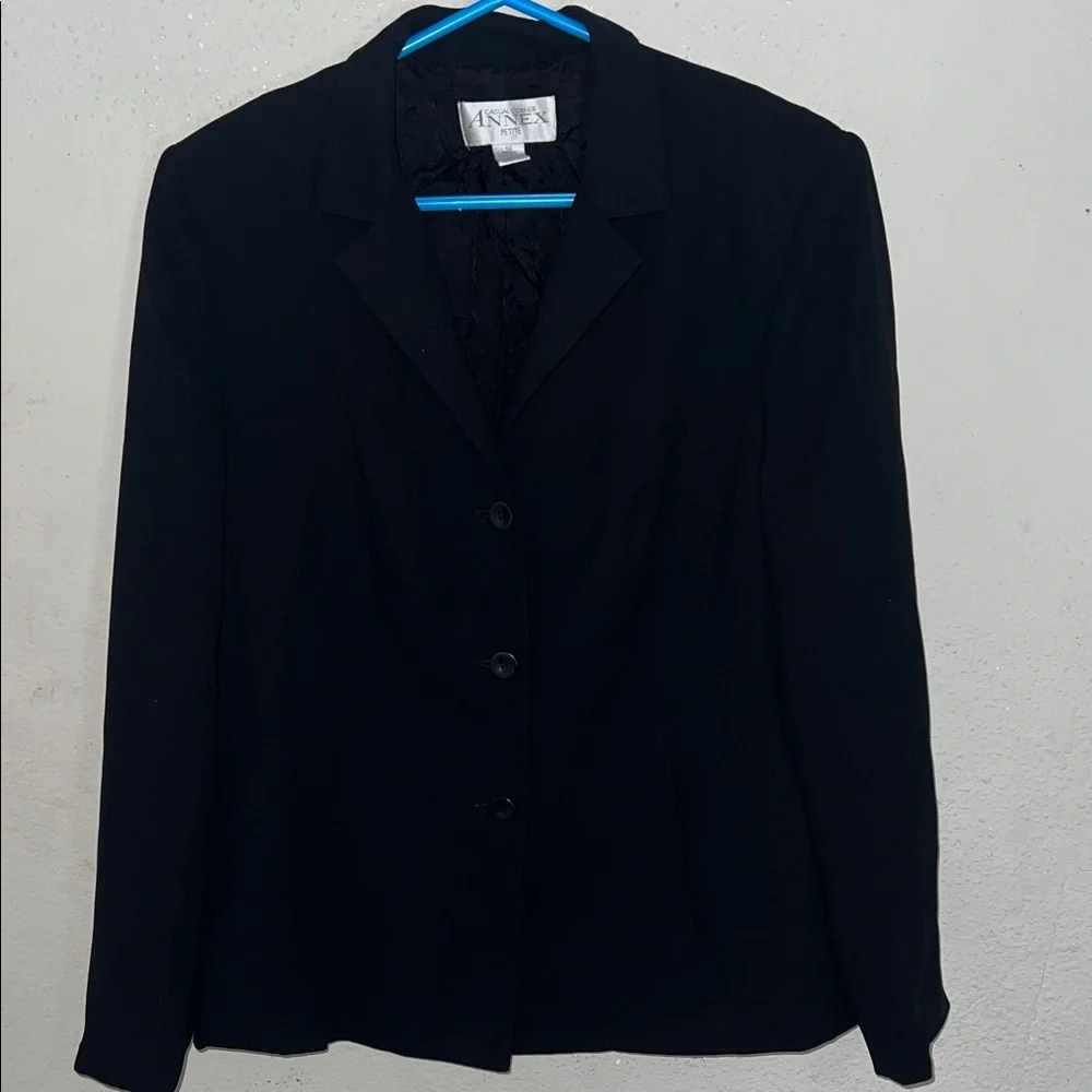 Anne Klein Women's Classic Black Suit Jacket